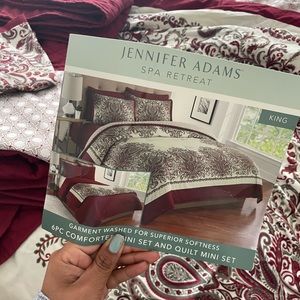 6pc Comforter and Quilt Set